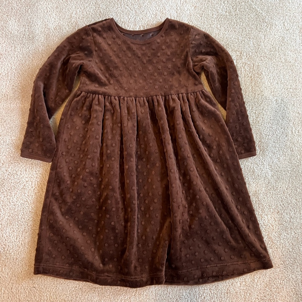 Kelly’s Kids Minky Dot Dress 5 6